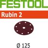 Festool StickFix Rubin-2 5 inch Discs for RO 125 and ES 125 Sanders